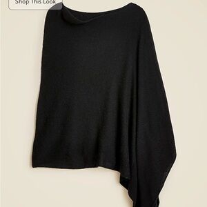 J. Crew cashmere/wool poncho